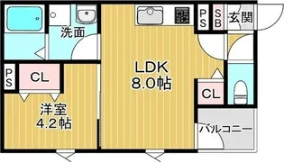HGS甲子園【3階】の間取り