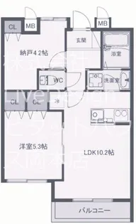 サンビルダープラス高羽ガーデン【1階】の間取り
