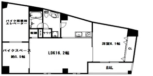 EG-12B【7階】の間取り