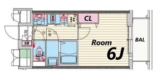 ファーストフィオーレ尼崎ウエスト【7階】の間取り