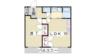 リーグレック元町【4階】の間取り