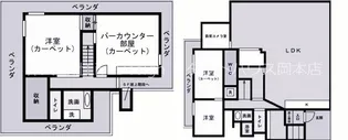 リアライズ甲南山手(西棟)【5階】の間取り