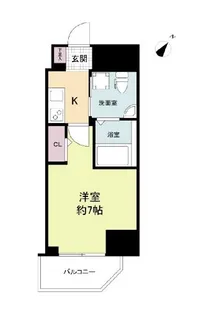 セレニテ神戸元町クレア【15階】の間取り