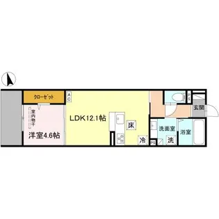 Field court【3階】の間取り