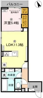 ルトレフル【2階】の間取り