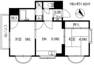 COZY西宮【1階】の間取り