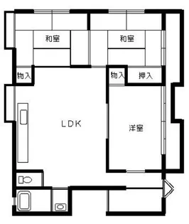 ルミエール水明【3階】の間取り