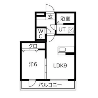 Court Akkino【2階】の間取り