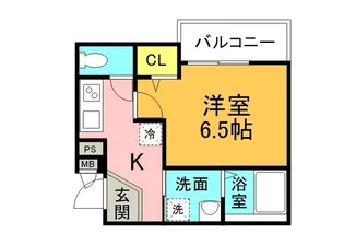 フジパレス尼崎園田Ⅰ番館【3階】の間取り