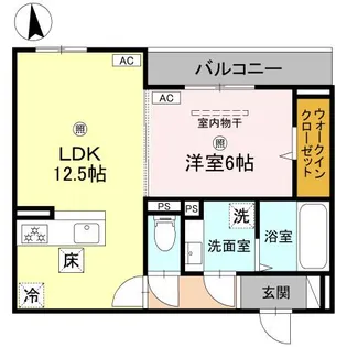 プチ ドルチェ【3階】の間取り