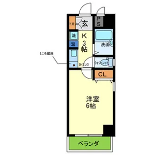パルメーラ甲子園口【4階】の間取り