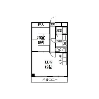 エンゼルコ宮前【3階】の間取り