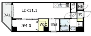 E-C’est bien灘【2階】の間取り