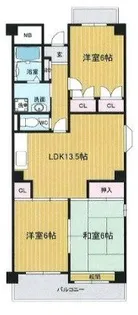 リアライズ苦楽園【1階】の間取り