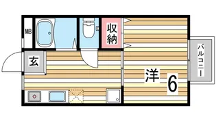 シティライフ岡本【2階】の間取り