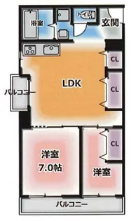 清山荘【2階】の間取り