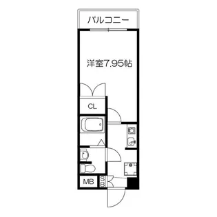 ONE ROOF FLAT NISHINOMIYA【10階】の間取り