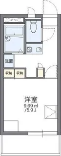 レオパレス武庫川【2階】の間取り