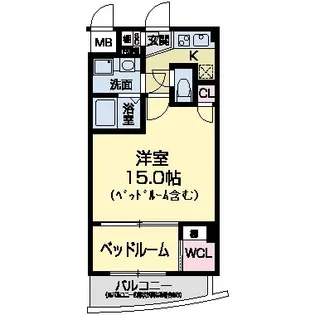 セレニテ甲子園Ⅰ【3階】の間取り