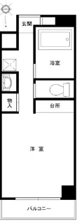 レジーナ西宮北口【3階】の間取り
