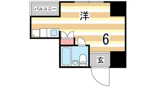 ザ・シティ御影【4階】の間取り