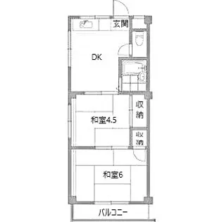 シャルム南台Ⅱ【3階】の間取り
