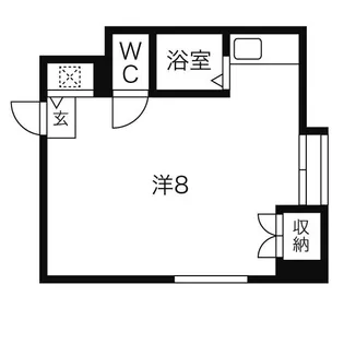 メゾンドA【4階】の間取り