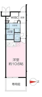 エスタジオ塚口【1階】の間取り