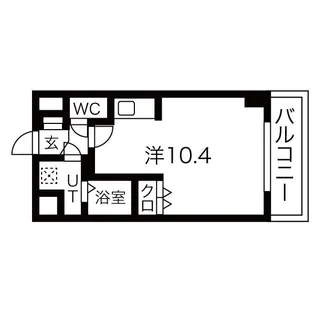 オズレジデンス尼崎【5階】の間取り