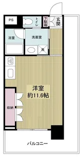 ベルファース尼崎【4階】の間取り