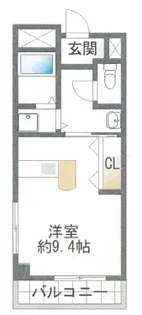 NTB-3【5階】の間取り