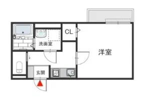 エトワール六甲【2階】の間取り