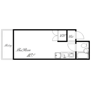 ニューヴィラ舞子【3階】の間取り