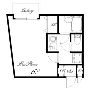 サンウィング神陽【4階】の間取り