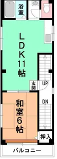 大田マンション【2階】の間取り