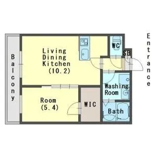 ジーメゾン垂水イースト1【2階】の間取り
