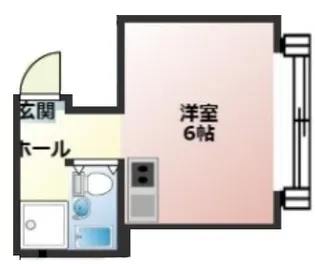 ラッフィナート磯馴【3階】の間取り