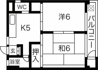 兵庫県明石市別所町【マンション】の間取り