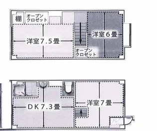 高丸ビルA棟【3階】の間取り