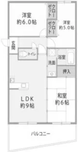 グランプレステージ西神戸【3階】の間取り
