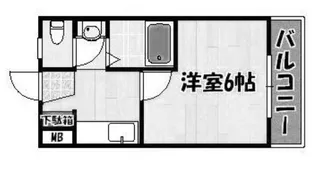 ファーストマンション【1階】の間取り