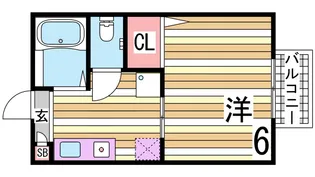 フレンドリーみづほ【1階】の間取り