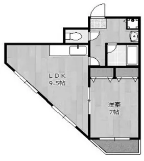 エビスマンション【3階】の間取り