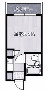 ビレッジ1【2階】の間取り
