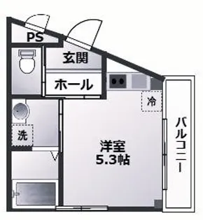 サンマリン名谷【3階】の間取り