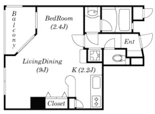 ワコーレヴィータ五色山【1階】の間取り