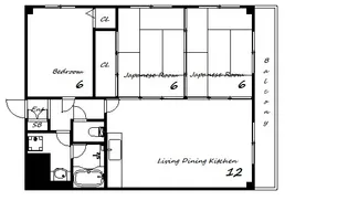 3LDKの間取り画像