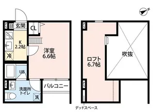 Symphony Okubo【1階】の間取り