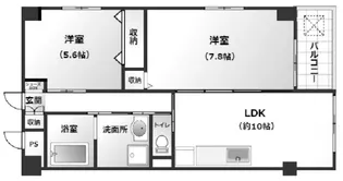 MAISONAKASHI【2階】の間取り