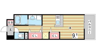 エトワール・フィクス【10階】の間取り